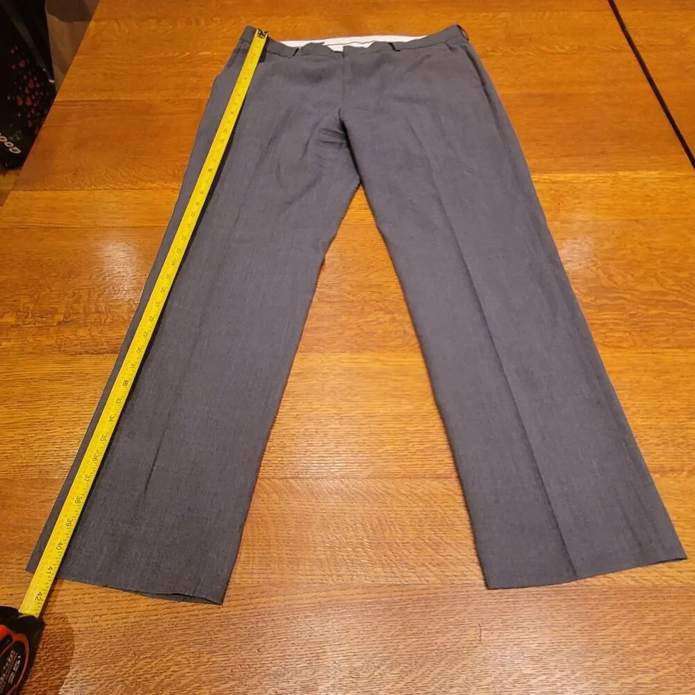 J.Crew Ludlow Classic 100% Wool Dress Pants 36x32 Tollegno 1900 Italian Fabric